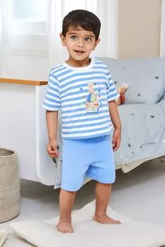 Пижама из джерси Peter Rabbit Jojo Maman Bb, синий