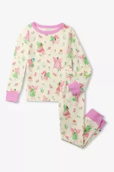 Пижама из мягкого хлопка Hatley, белый