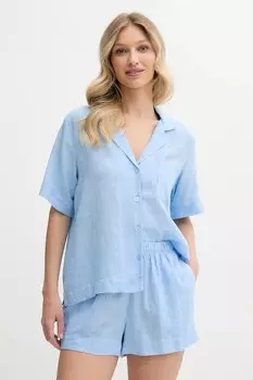 Пижама льняная Dkny, синий