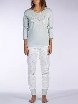 Пижама Melissa Brown, цвет mint/wei