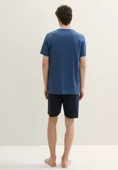 Пижама MIT PRINT SET TOM TAILOR, синий