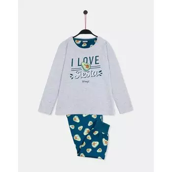 Пижама Mr Wonderful Snap, серый