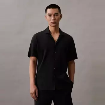 Пижама мужская Calvin Klein с короткими рукавами, черный