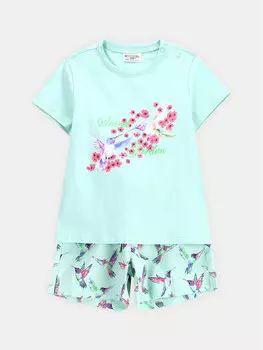 Пижама обычного кроя WC5448201PJS Coccodrillo, зеленый