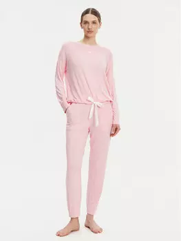 Пижама обычного кроя YI90044 Dkny, розовый