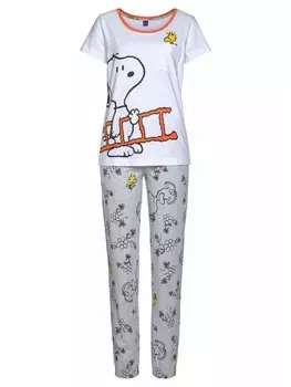 Пижама Peanuts, цвет wei-grau