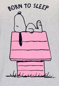 Пижама PEANUTS Peanuts, антрацит