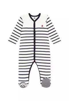 Пижама Petit Bateau, зефирный смокинг Gestreifter