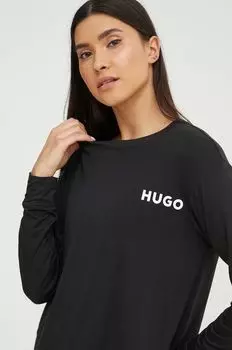 Пижама с длинными рукавами Hugo, черный