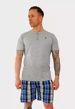 Пижама с короткими рукавами us polo assn U.S. Polo Assn, серый
