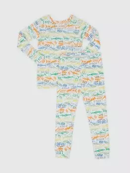 Пижама с узором Gap, мультиколор