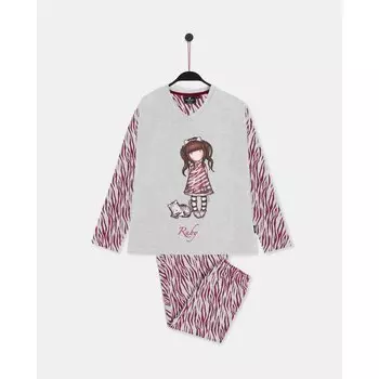 Пижама Santoro London Ruby Wild, серый