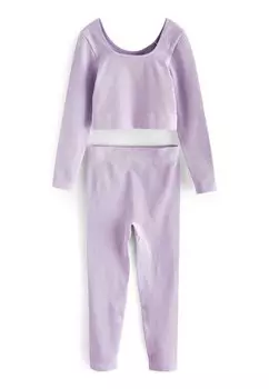 Пижама Seam Free Set Next, фиолетовый