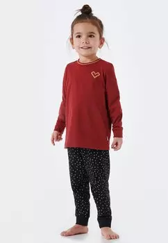 Пижама Set Schiesser, цвет bordeaux
