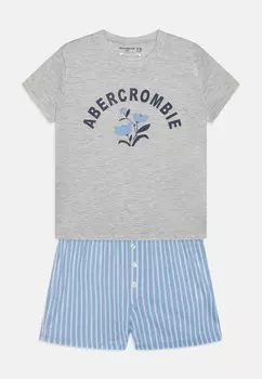 Пижама Sleep Abercrombie & Fitch, цвет heather