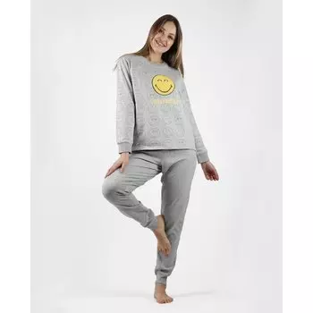 Пижама Smiley Heroes, серый