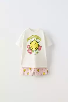 пижама smileyworld ZARA, белый