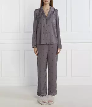 Пижама Tommy Hilfiger Relaxed fit, цвет grafite