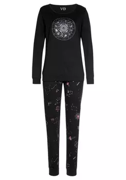 Пижама VIVANCE Pajama, черный