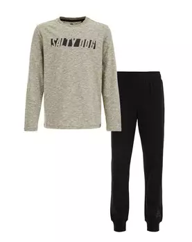 Пижама WE Fashion Pajamas, оливковый