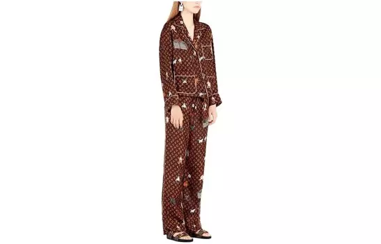 Пижама женская Louis Vuitton, красный
