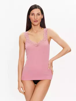 Пижамная футболка базового кроя Hunkemller, розовый