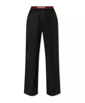 Пижамные брюки с логотипом Dsquared2, черный