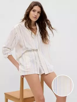 Пижамные шорты Gap, бежевый
