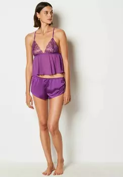Пижамные штаны AUDACIEUSE Etam, цвет Berry