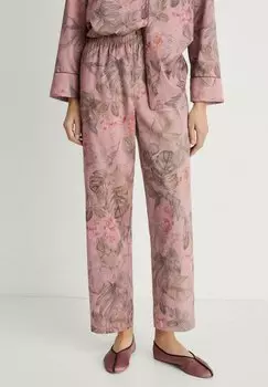 Пижамные штаны Mango, розовый