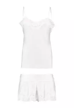 Пижамный комплект CAMI TAP Lauren Ralph Lauren, цвет Nude