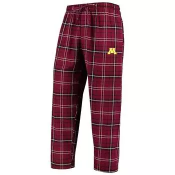 Пижамный комплект Concepts Sport Minnesota Golden Gophers, бордовый
