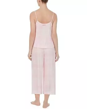Пижамный комплект DKNY Cami Culottes PJ Set, цвет Sorbet Plaid