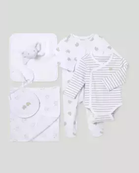Пижамный комплект для мальчика Cotton Juice, белый