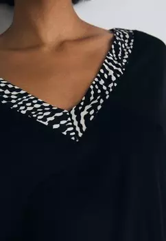 Пижамный комплект DOTLINE SET LASCANA, черный