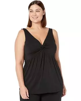 Пижамный комплект Kickee Pants Twist Tank & Pajama Pants Set, цвет Midnight