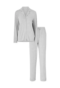 Пижамный комплект MADELYN SET Ellos Collection, цвет Mottled Grey