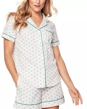 Пижамный комплект Petite Plume Match Point, зеленый