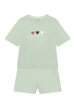 Пижамный комплект PRINT Petit Bateau, зеленый