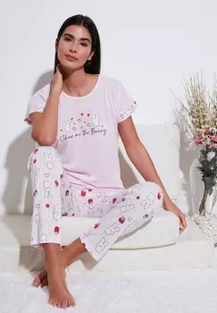 Пижамный комплект REGULAR FIT LELA, цвет Mottled Light Pink