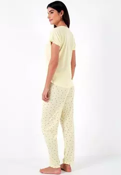Пижамный комплект REGULAR FIT LELA, желтый
