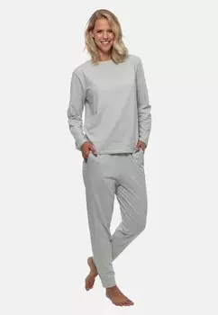 Пижамный комплект Schiesser, цвет Mottled Light Grey