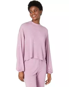 Пижамный комплект Splendid To The Moon Long Sleeve PJ Set, цвет Rosewater