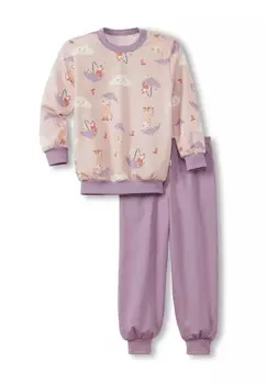 Пижамный комплект Toddlers Umbrella Calida, сиреневый