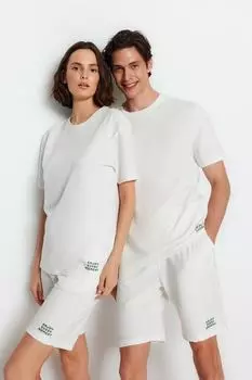 Пижамный комплект TRENDYOL MAN, экру