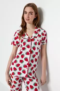 Пижамный комплект TRENDYOLMLLA, белый