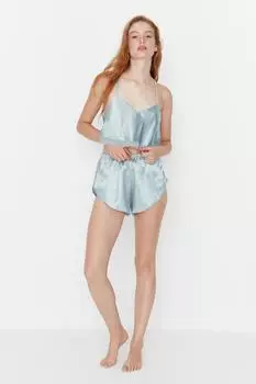 Пижамный комплект TRENDYOLMLLA, серый