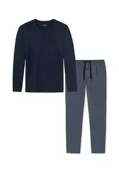 Пижамный микс SCHIESSER, цвет Blau Gemustert