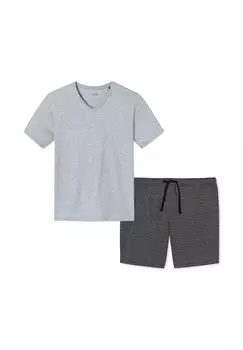 Пижамный микс SCHIESSER, цвет Schwarz Grau