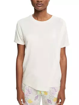 Пижамный топ ESPRIT, кремовый